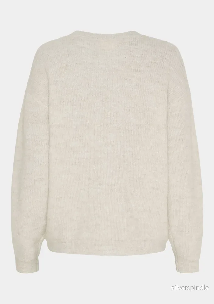 Kamo Knit Pullover - Broken White - Bild 3