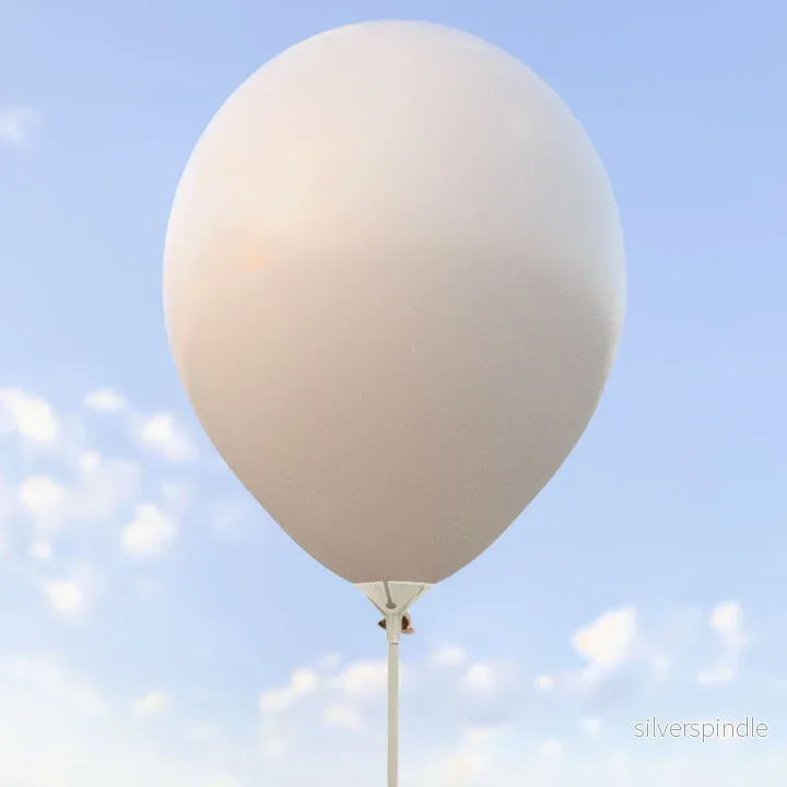Beige ballonger 28 cm - 100-pack - Bild 2