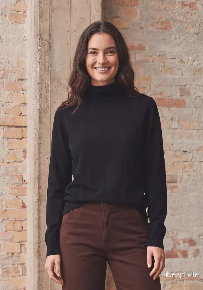 Frigga A-Shape Pullover – Black Frigga A-Shape Pullover – Black