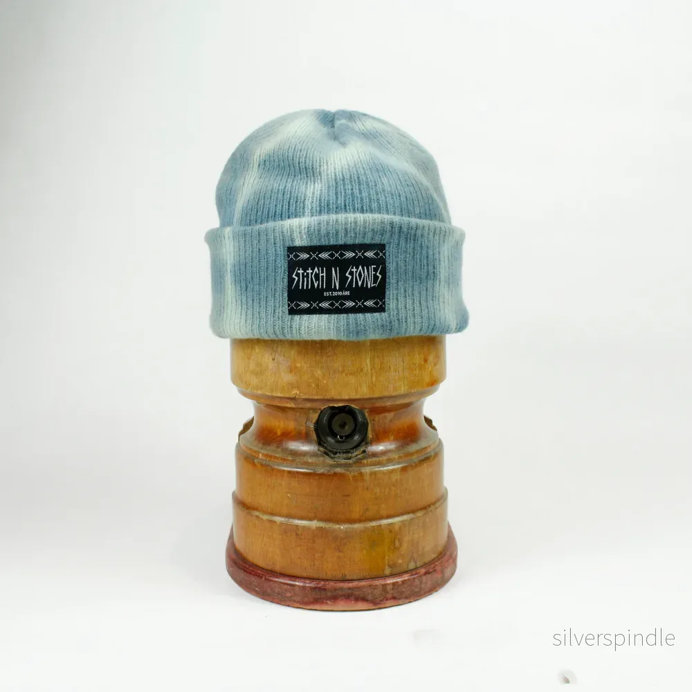 Batik Indigo Beanie Nr. 01