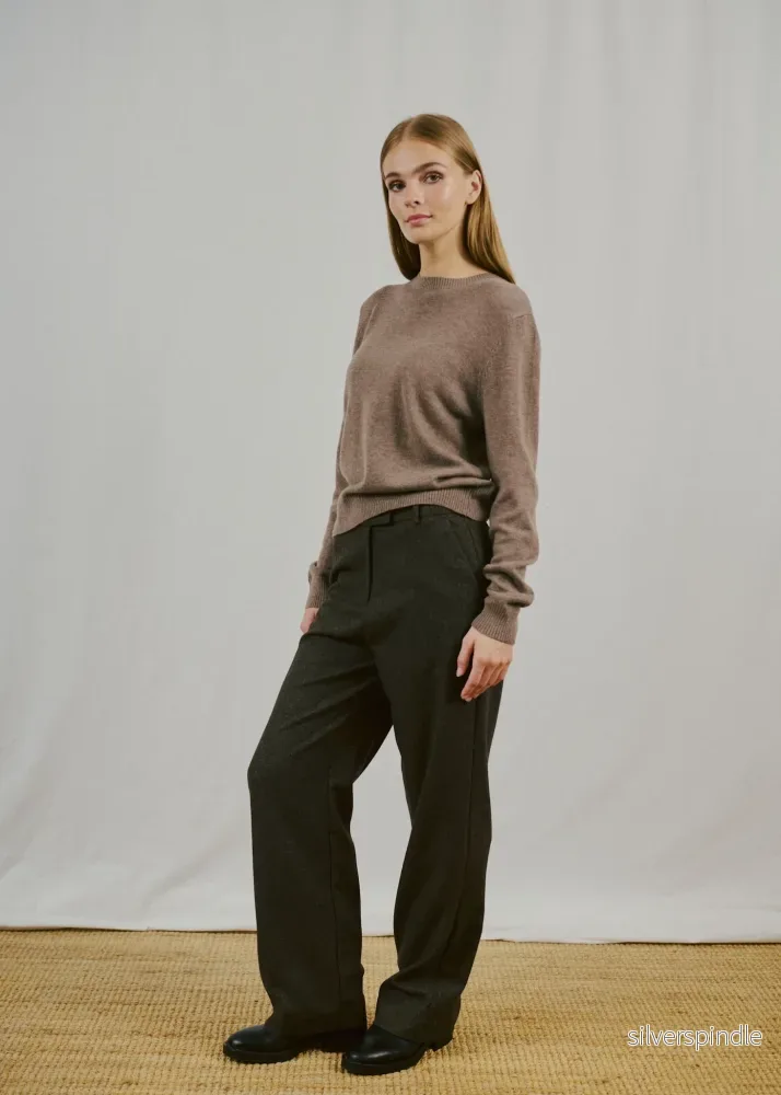BS Brunhild Regular Fit Stickat - Mole - Bild 2