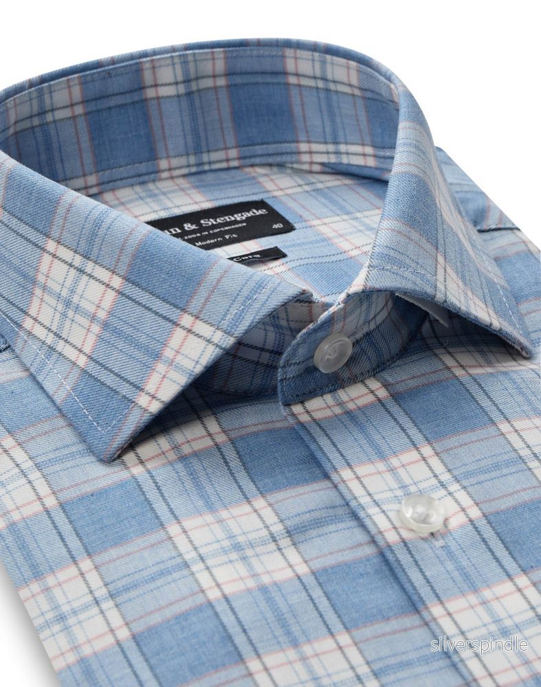 BS Purcell Modern Fit Skjorta - Blue - Bild 2