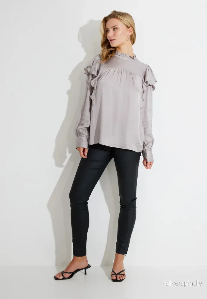 BLUS VOLANG - Silver