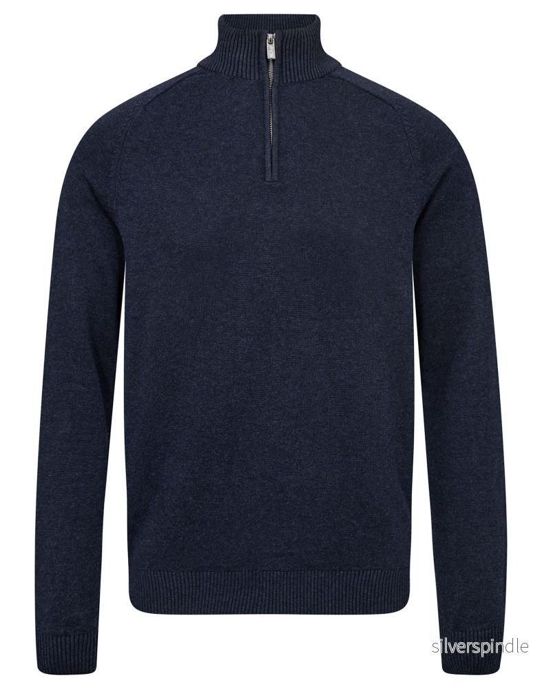 BS Ilario Regular Fit Stickat - Thunder