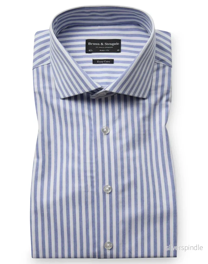 BS Drummond Modern Fit Skjorta – Light Blue/White BS Drummond Modern Fit Skjorta – Light Blue/White