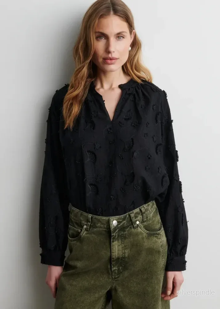 Second Female Rosalil Blouse Black Second Female Rosalil Blouse Black