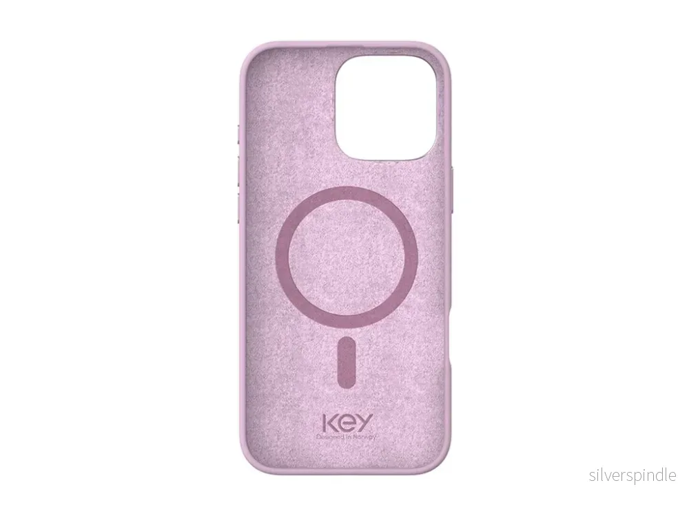 Silikonfodral iPhone 16 Pro Max Magsafe - Rosa - Bild 3
