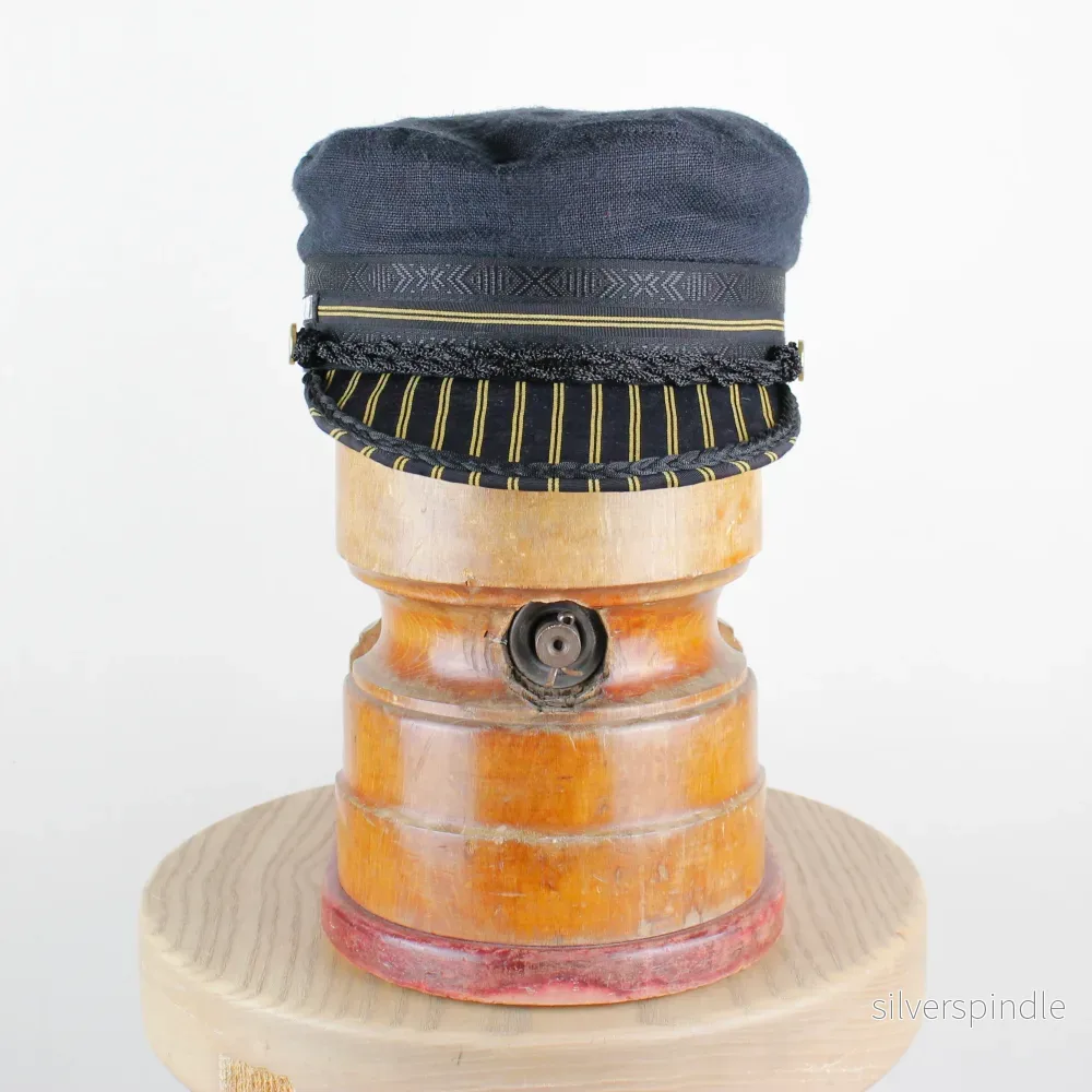 Vega Keps svart/gul randig - Bild 2