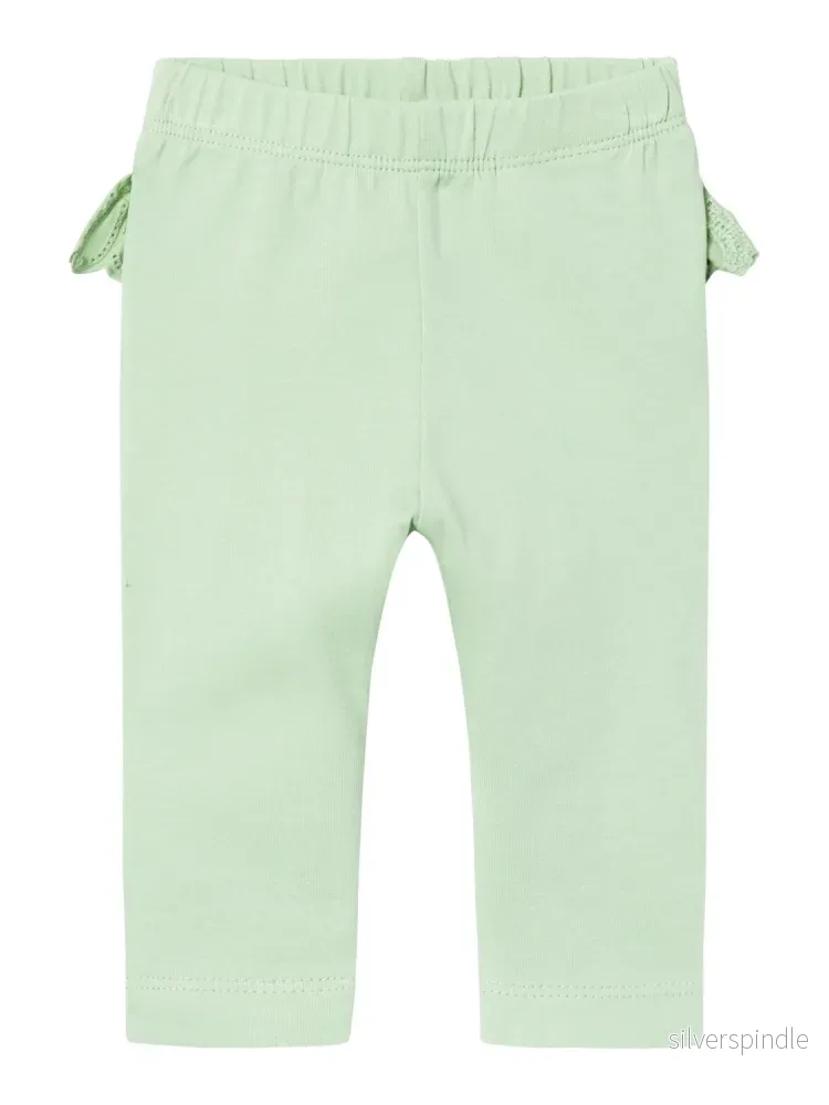 Baby Legging med spets