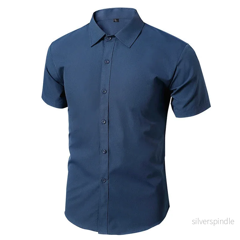Oliver | Elegant Slim Fit Strykfri Herrskjorta för Höst - Bild 2