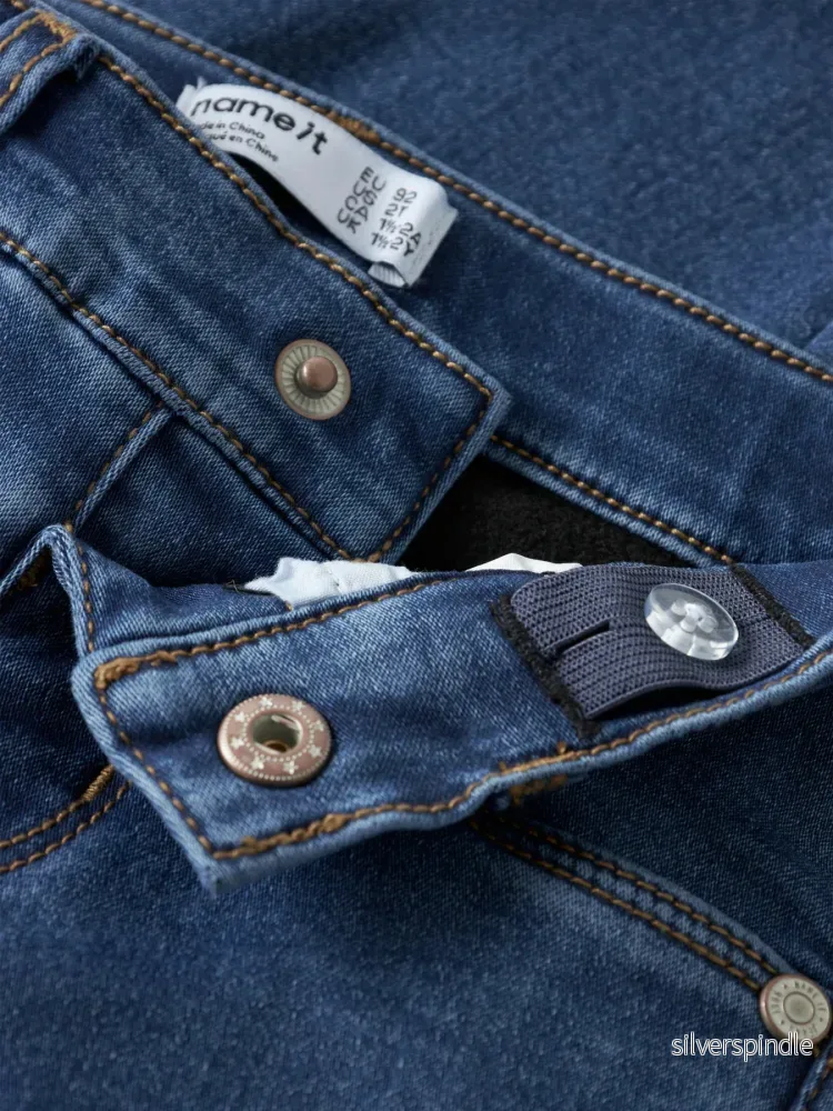 Salli Fleecefodrade Bootcut Jeans - Bild 3