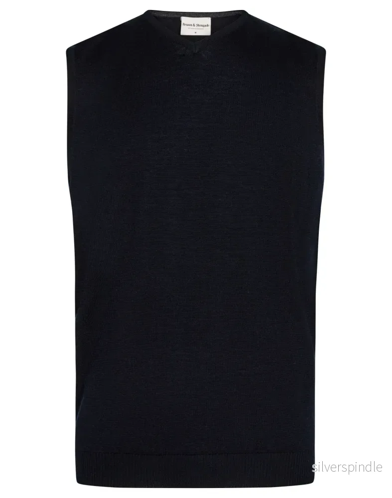 BS Merkur Regular Fit Sticka - Navy