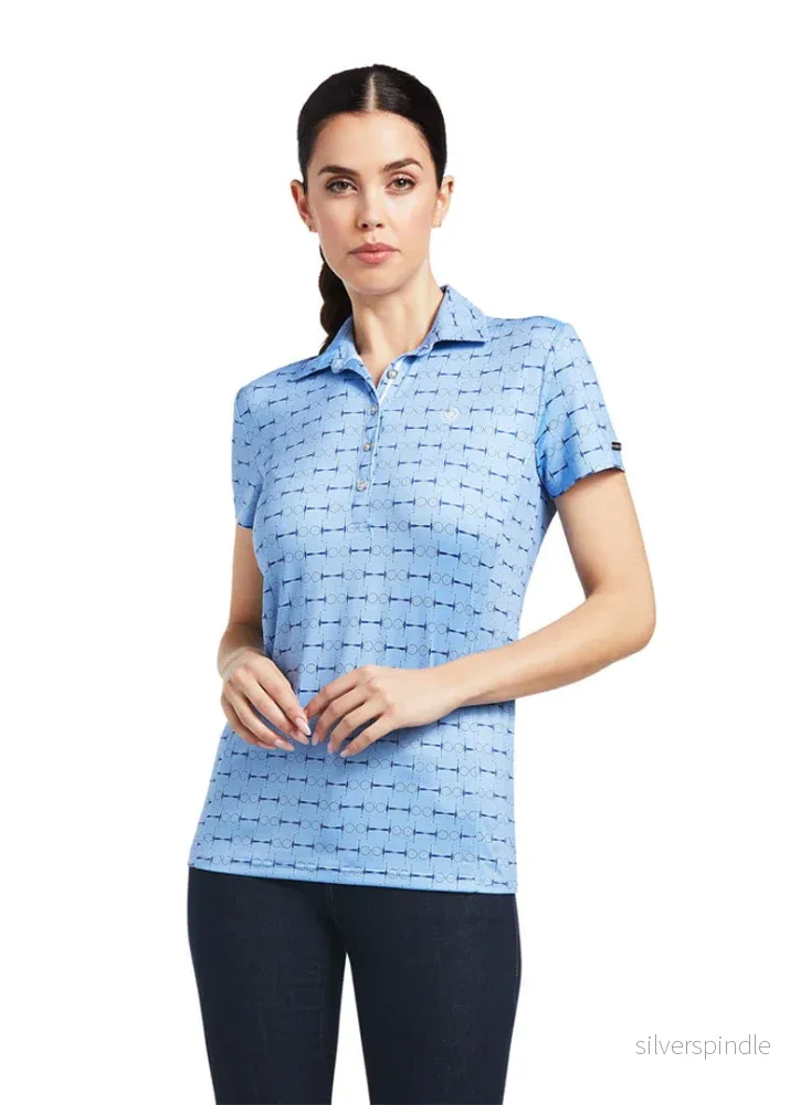 Ariat Motif Short Sleeve Polo Full Check Print Ariat Motif Short Sleeve Polo Full Check Print