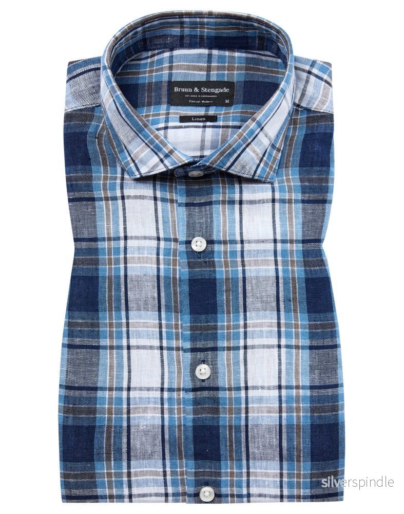 BS Leganés Casual Modern Fit Skjorta – Blue