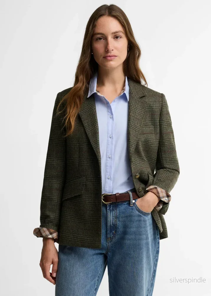 Barbour Browning Tailored Jacket Olive Barbour Browning Tailored Jacket Olive