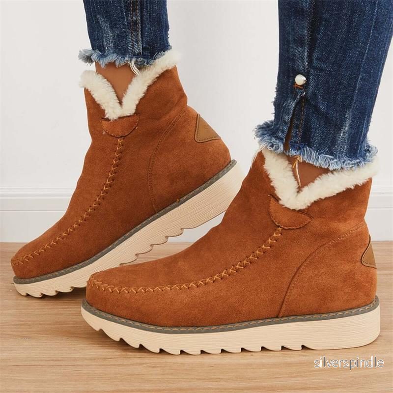 Sophie | Bekväma Halkfria Vinterstövlar Dam med Slip-On-Design - Bild 2