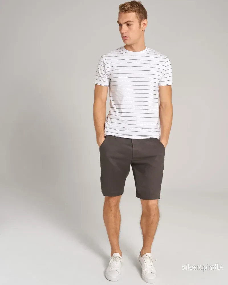 BS Pisco Regular Fit Shorts - Grå - Bild 3