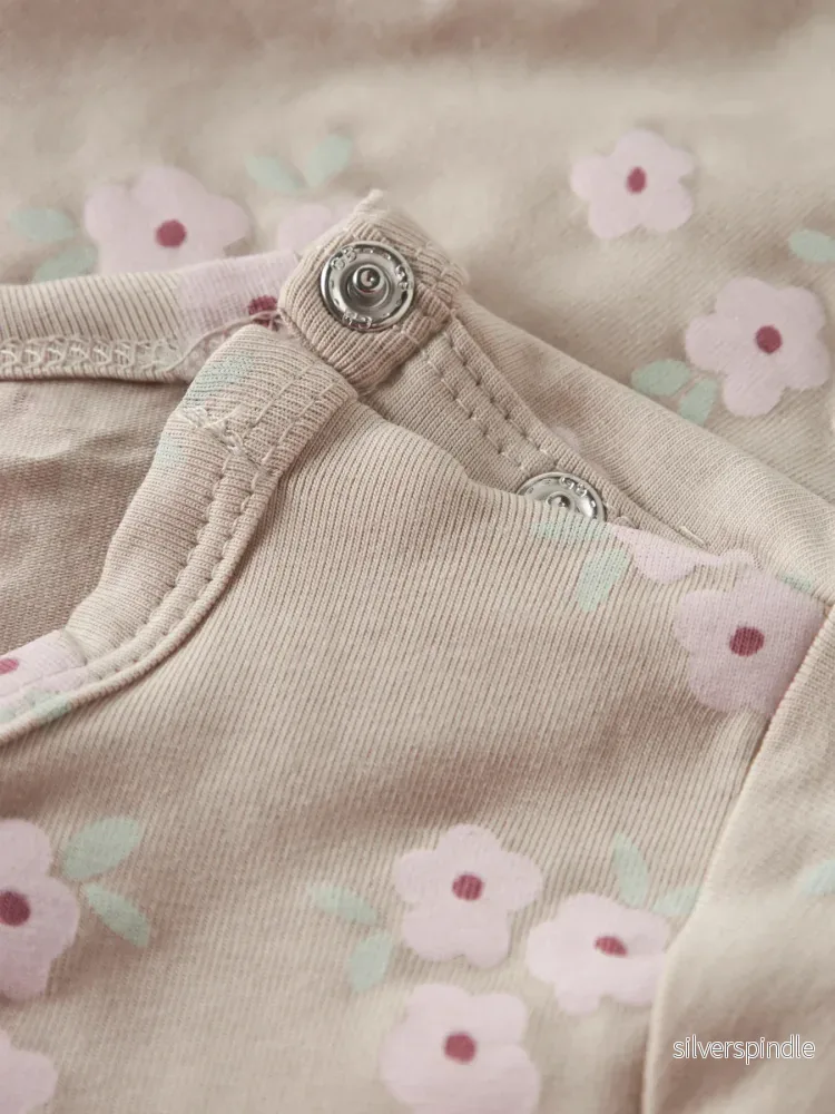 Sunsuit Baby Blommor - Bild 3