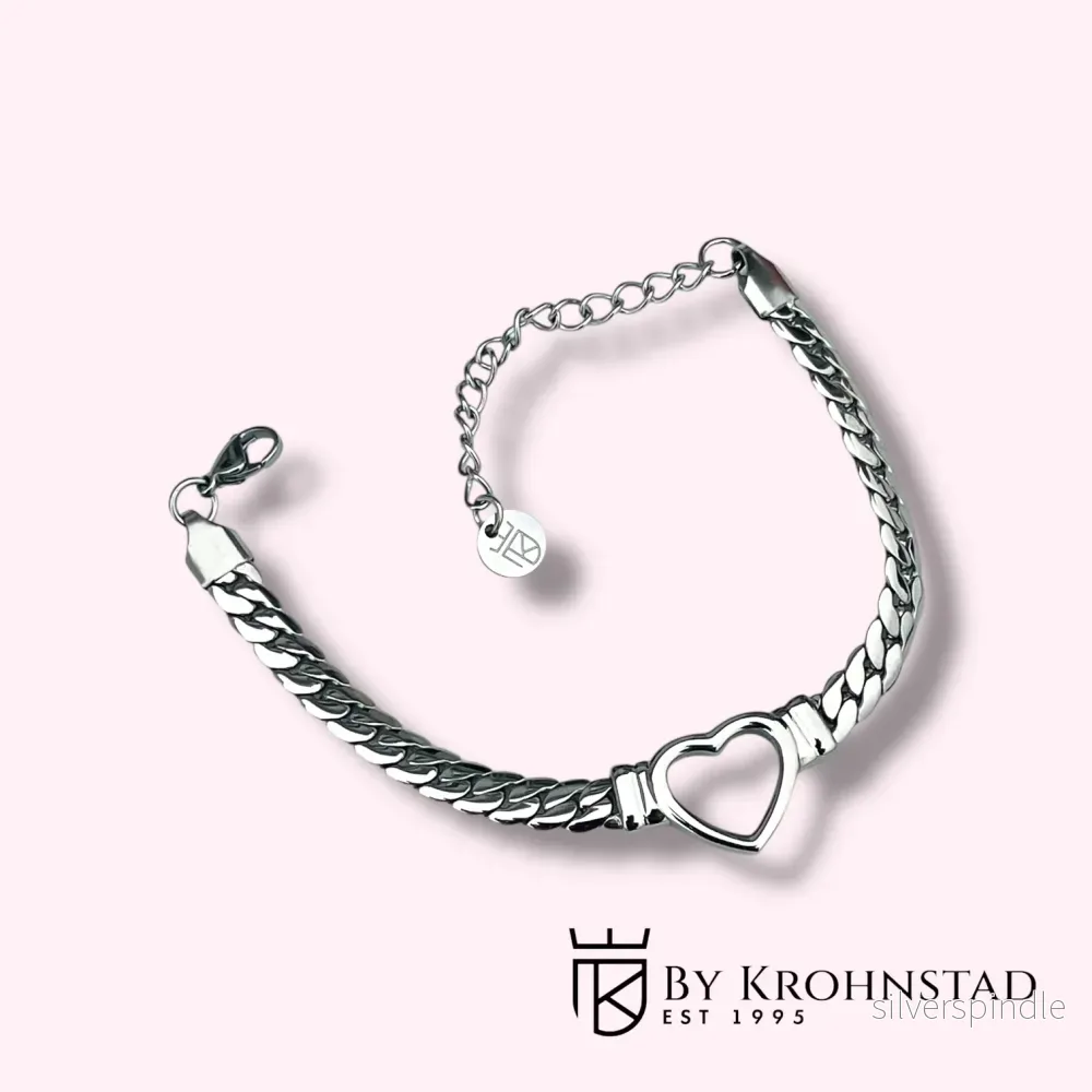 Amalfi heart silver Bracelet