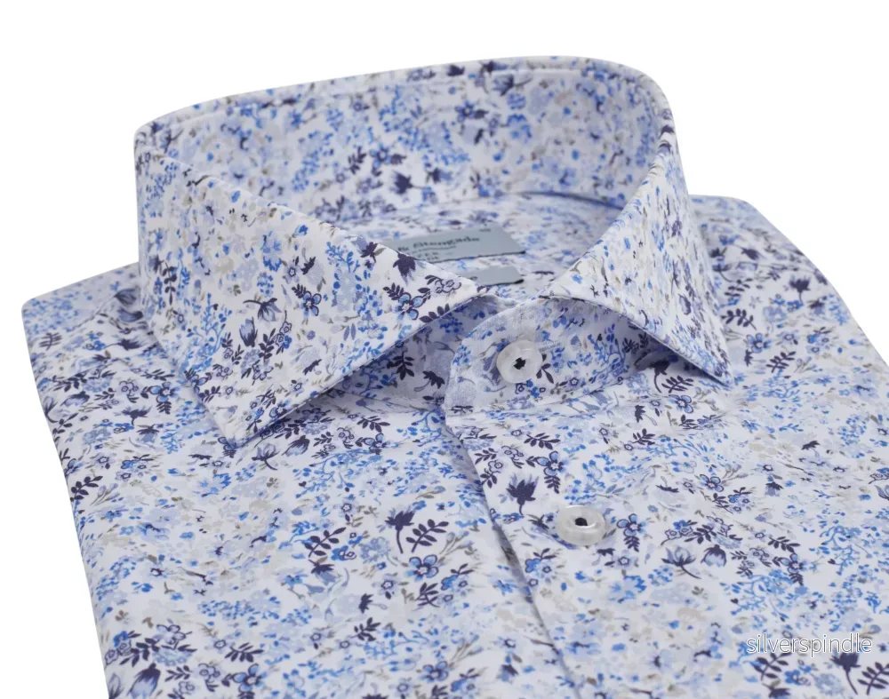 BS Manny Super Slim Fit Skjorta - Light Blue - Bild 2