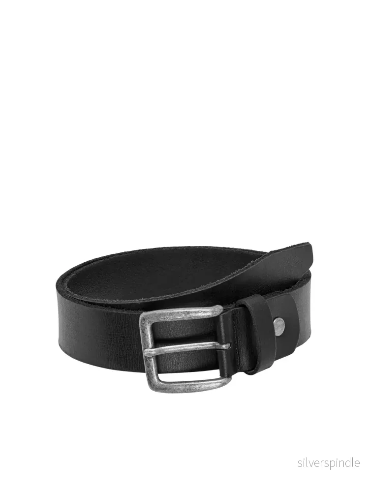 CARTER LEATHER BELT BLACK CARTER LEATHER BELT BLACK