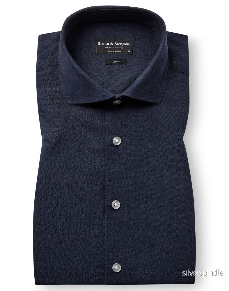 BS Antonelli Casual Modern Fit Skjorta – Navy BS Antonelli Casual Modern Fit Skjorta – Navy