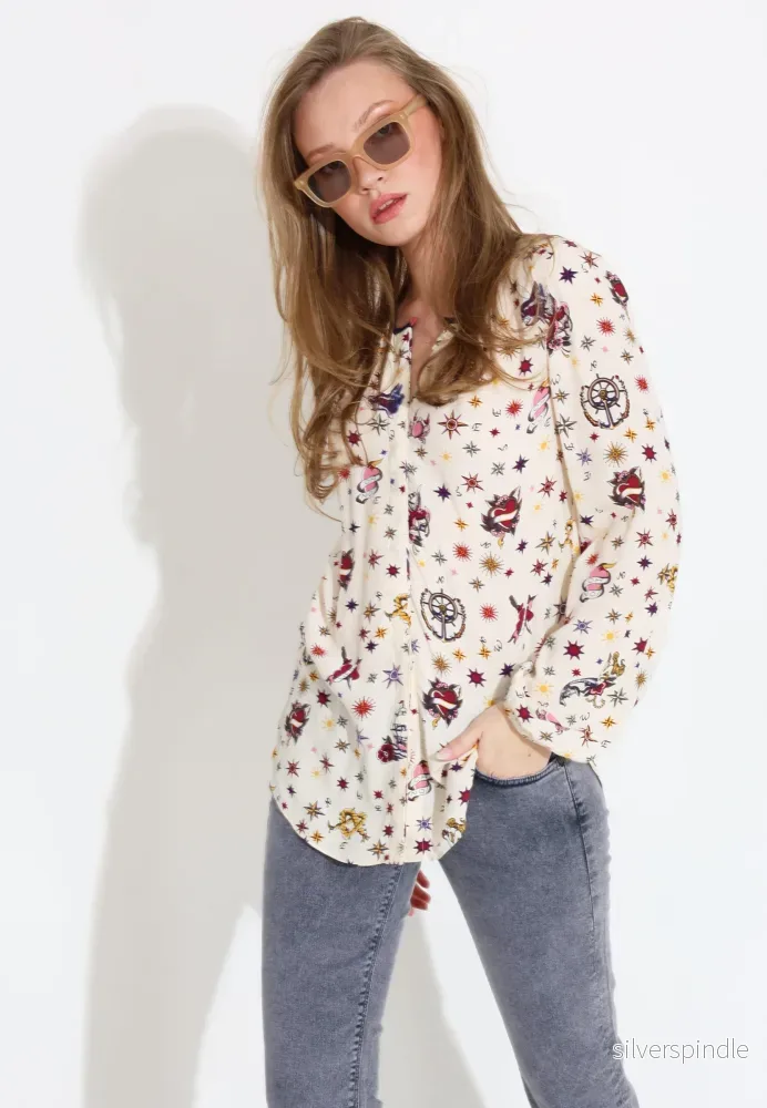 BLUS – Mönstrad BLUS – Mönstrad