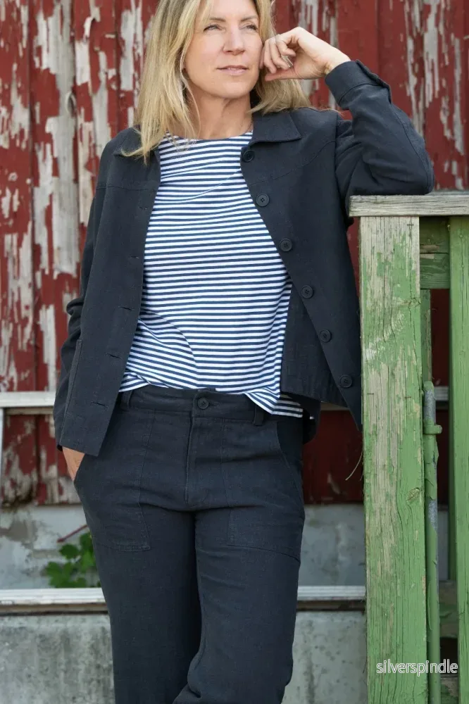 Workerbyxor med stora fickor