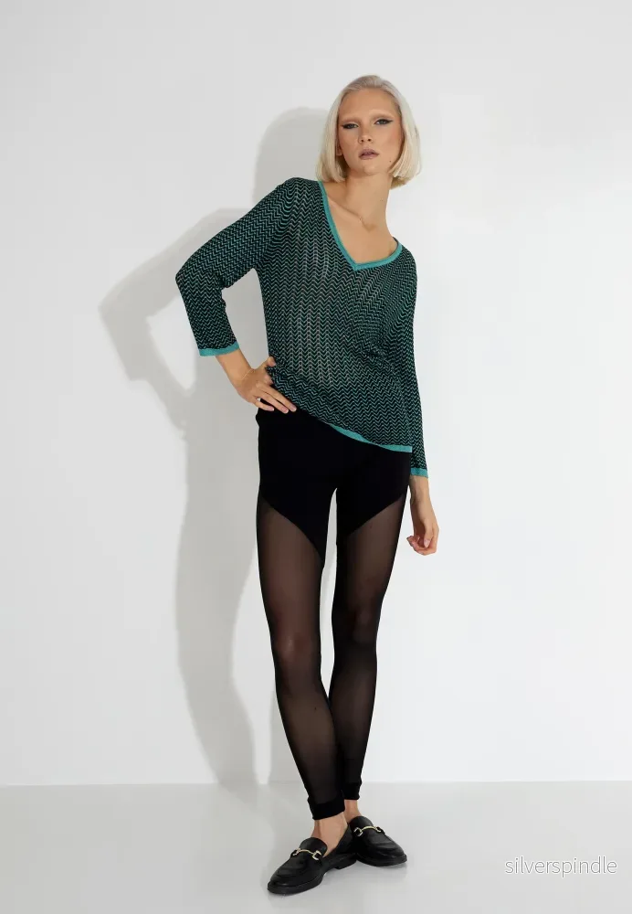 LOLA TRÖJA - Green strip - Bild 3