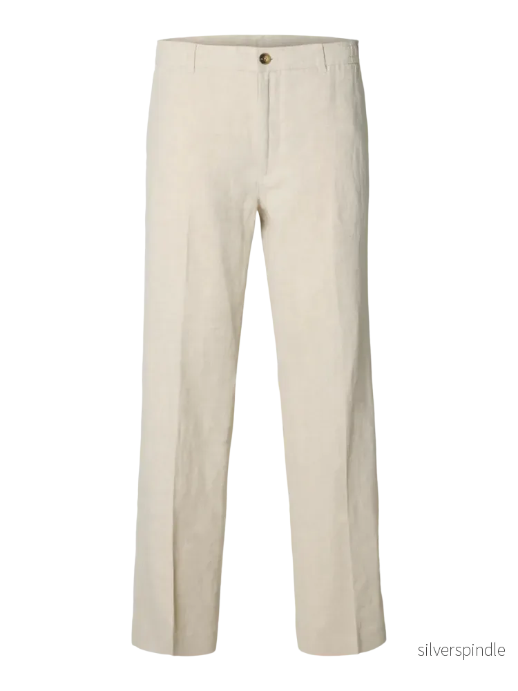 LEROY LINEN PANT PURE CASHMERE LEROY LINEN PANT PURE CASHMERE