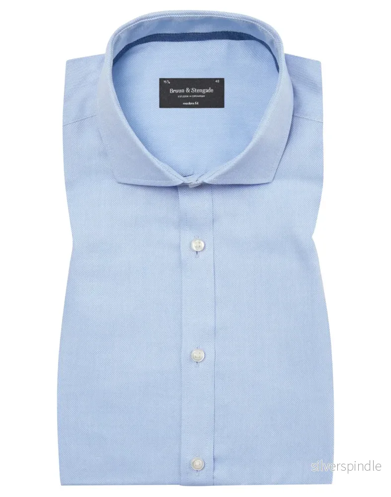 BS Basswood Modern Fit Skjorta – Light Blue BS Basswood Modern Fit Skjorta – Light Blue