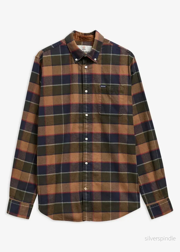 Barbour Valley TS Checked Shirt Oive - Bild 2