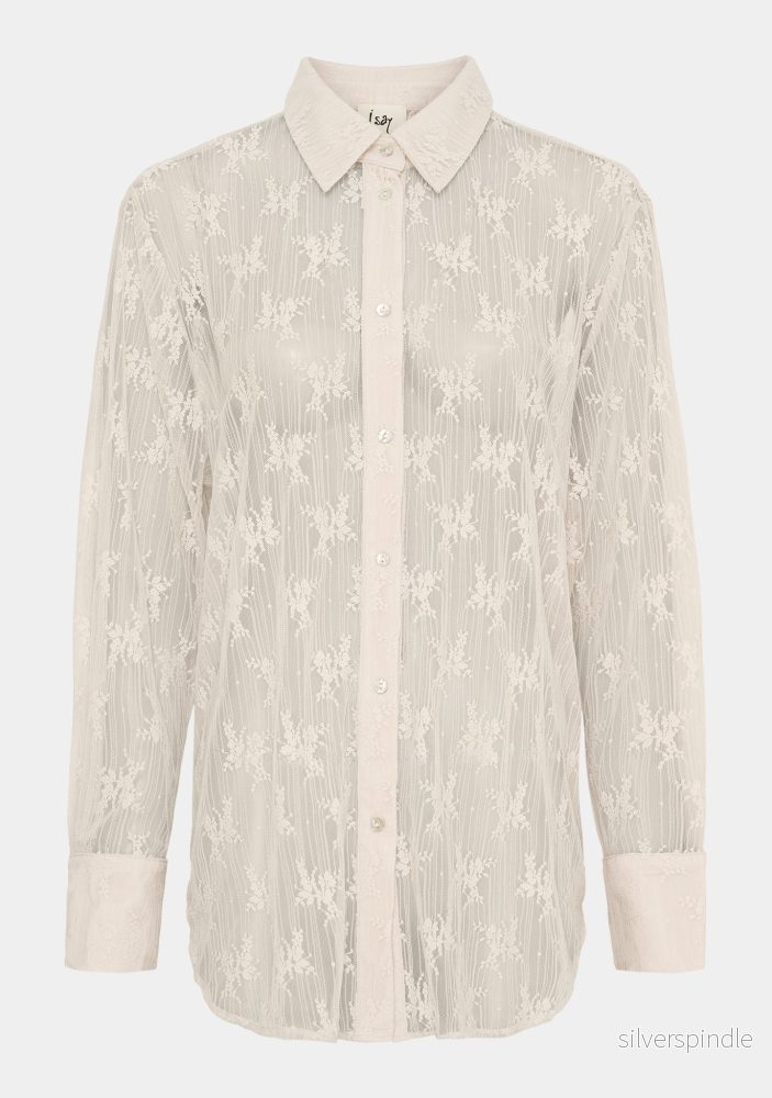 Laika Lace Shirt - Sand - Bild 2