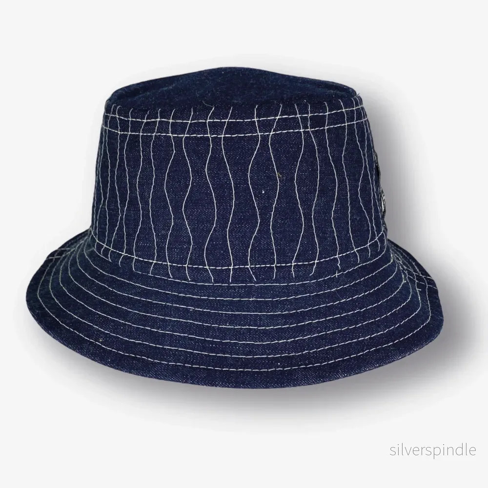 Bucket Hat Mörkblå Jeans - Remake - Bild 3