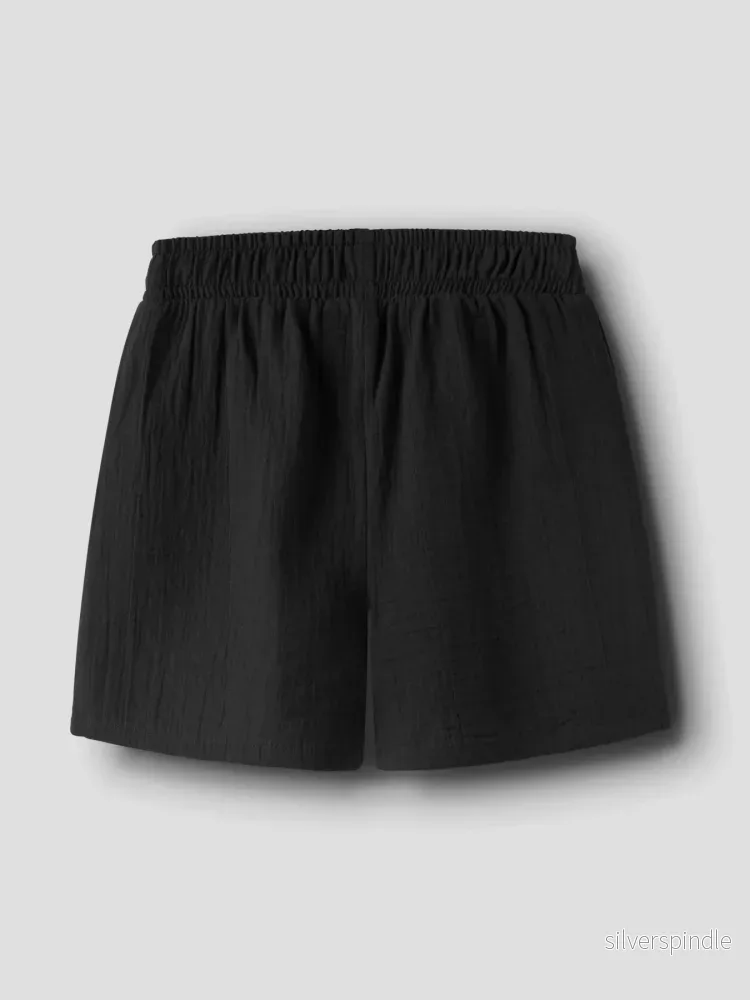 Svarta Shorts Relaxed - Bild 3