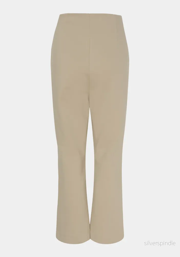 Dana Flare Pant - Dark Sand - Bild 2