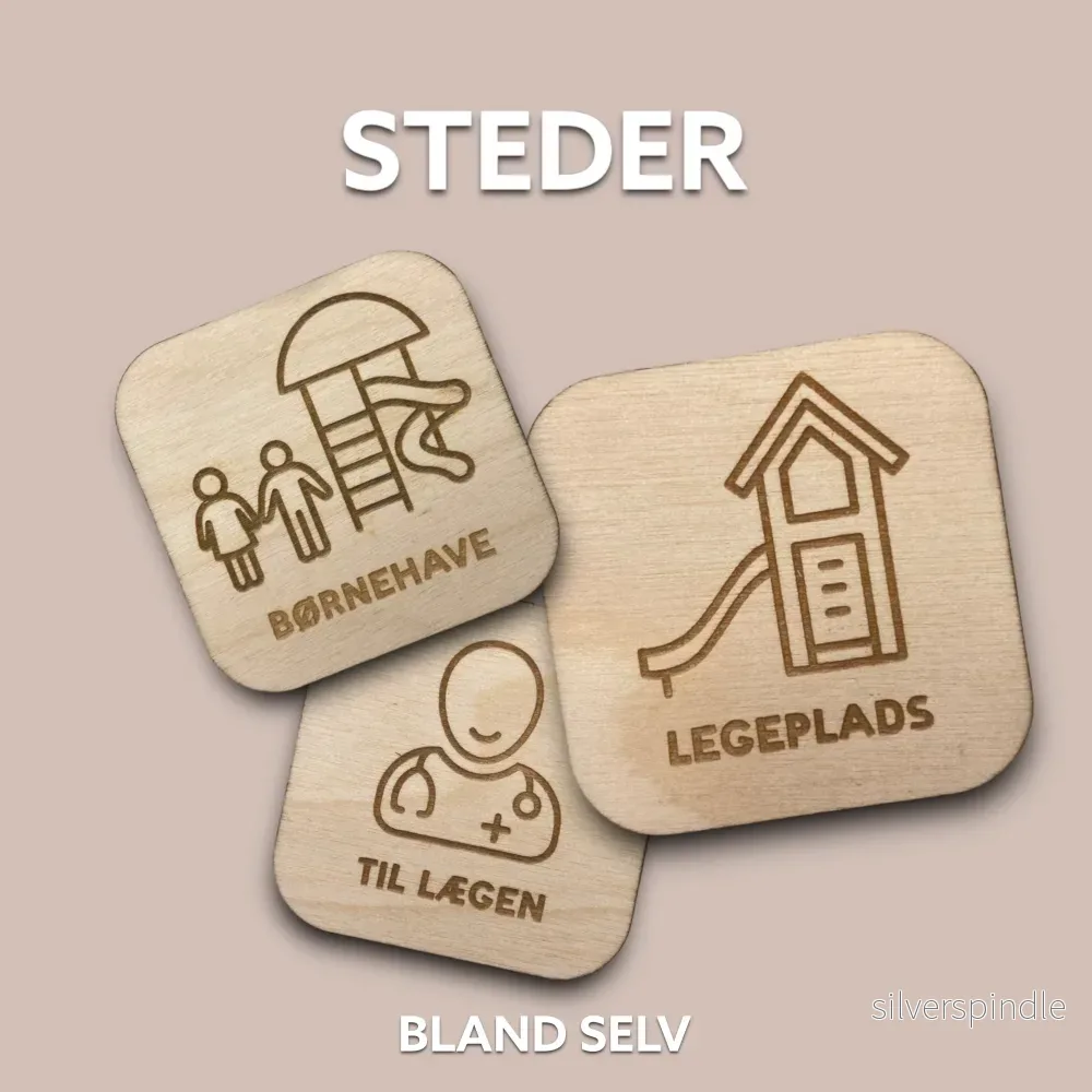 Platser – blanda bitarna själv