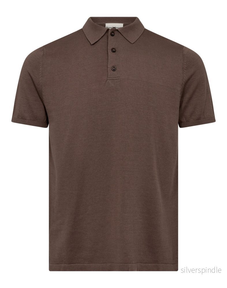 BS Ernst Regular Fit Pikétröja - Mink