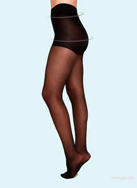 Moa control tights 20 den - svart (ONLINE EXCLUSIVE)