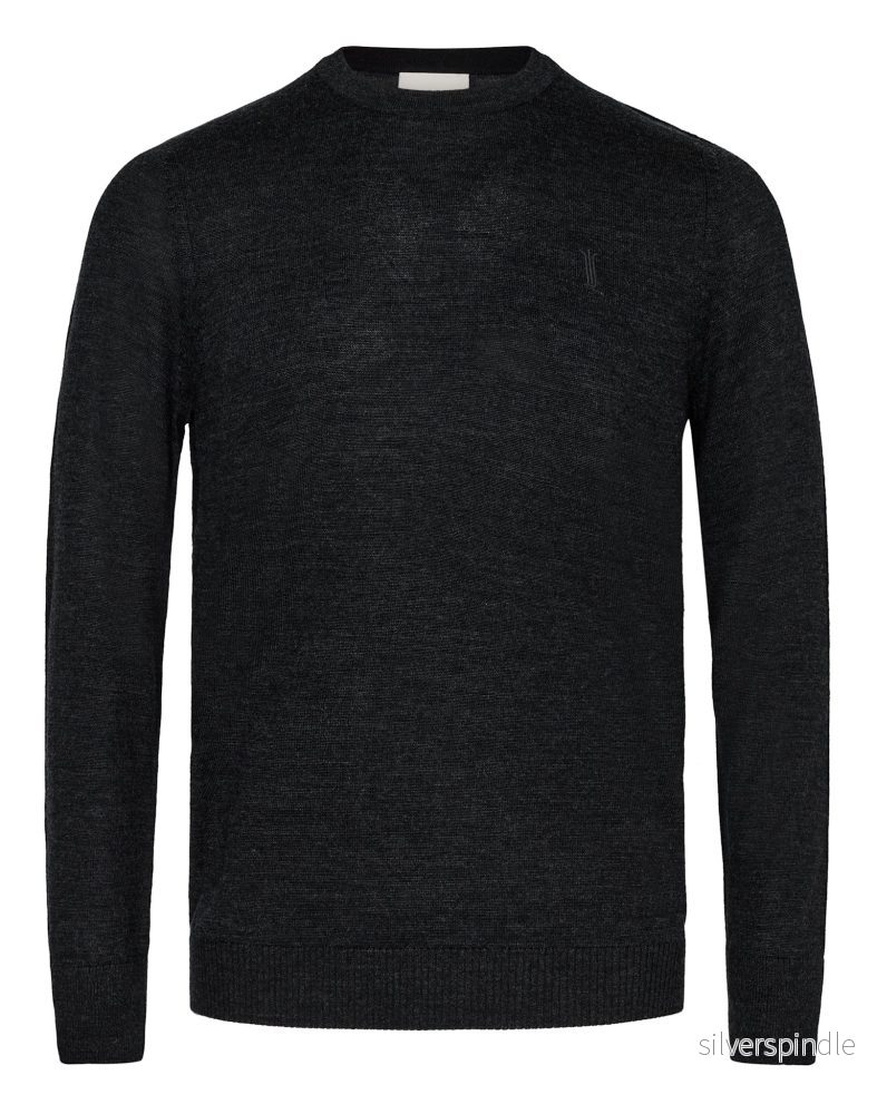 BS Jupiter Regular Fit Stickat - Charcoal