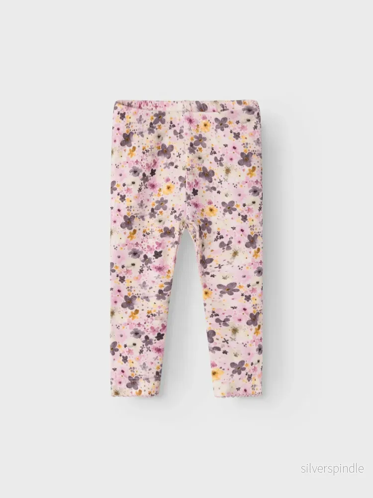 Baby Leggings Blommiga - Bild 3