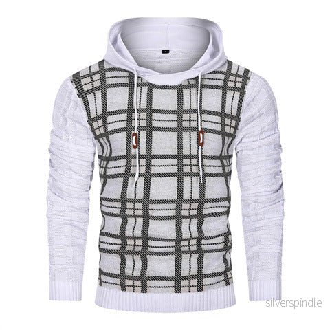 Liam | Elegant Slim Fit Hösttröja med Jacquardstickning Liam | Elegant Slim Fit Hösttröja med Jacquardstickning