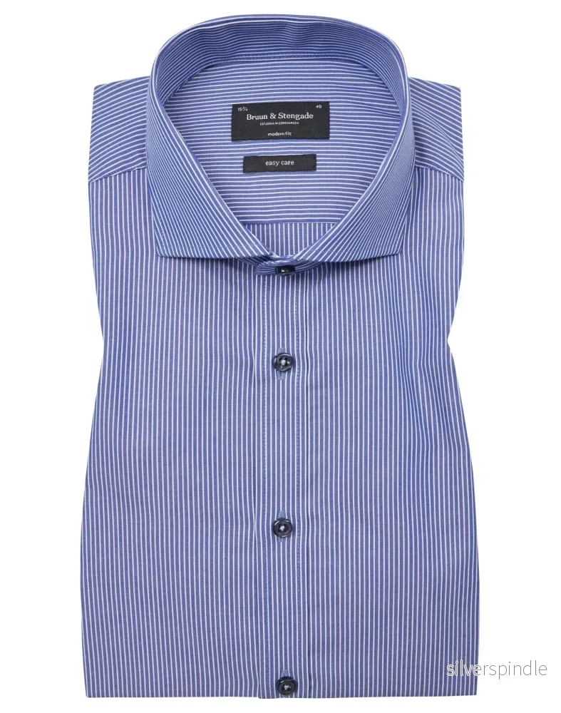 BS Ronivaldo Modern Fit Skjorta – Blå BS Ronivaldo Modern Fit Skjorta – Blå
