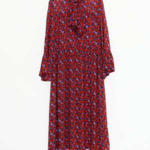 ROSANNA LONG DRESS MS KLÄNNING – Flerfärgad ROSANNA LONG DRESS MS KLÄNNING – Flerfärgad