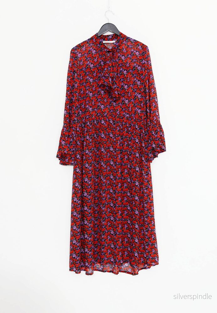 ROSANNA LONG DRESS MS KLÄNNING - Flerfärgad
