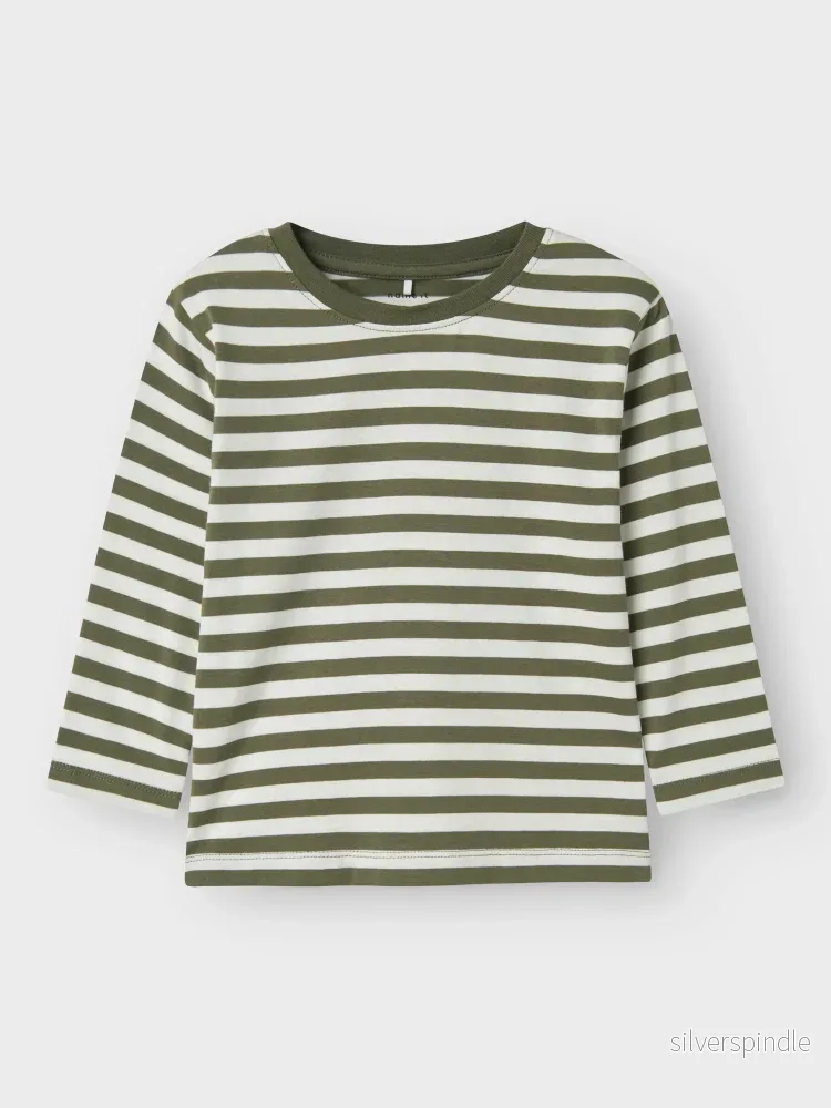Långärmad t-shirt grön - Bild 3