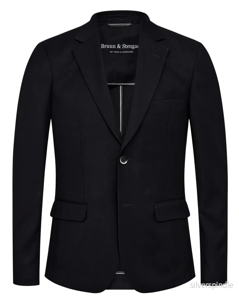 BS Marin Slim Fit Kavaj - Svart