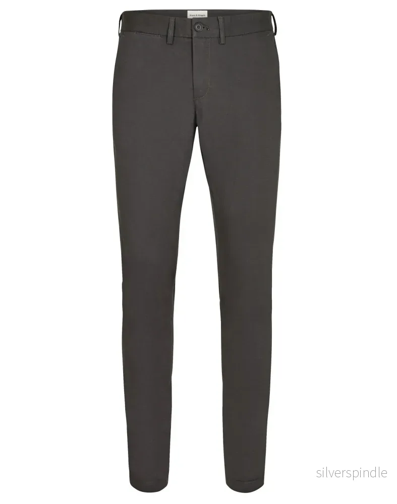 BS Anton Slim Fit Chinos – Mörkgrå BS Anton Slim Fit Chinos – Mörkgrå