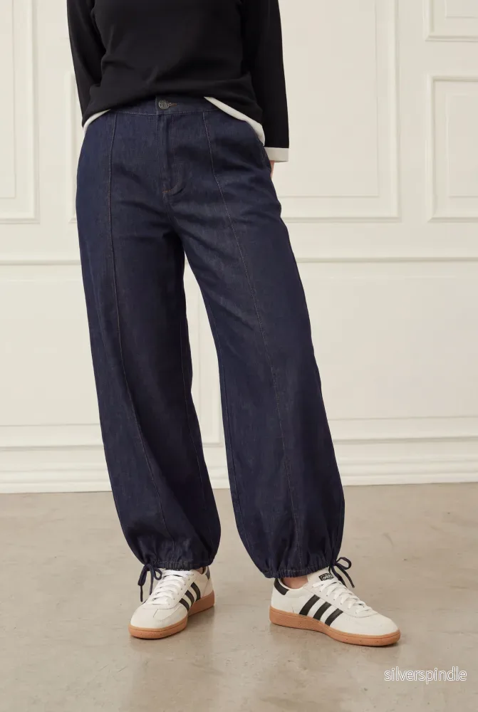 Ganja Loose Pant - Unwashed Denim - Bild 2
