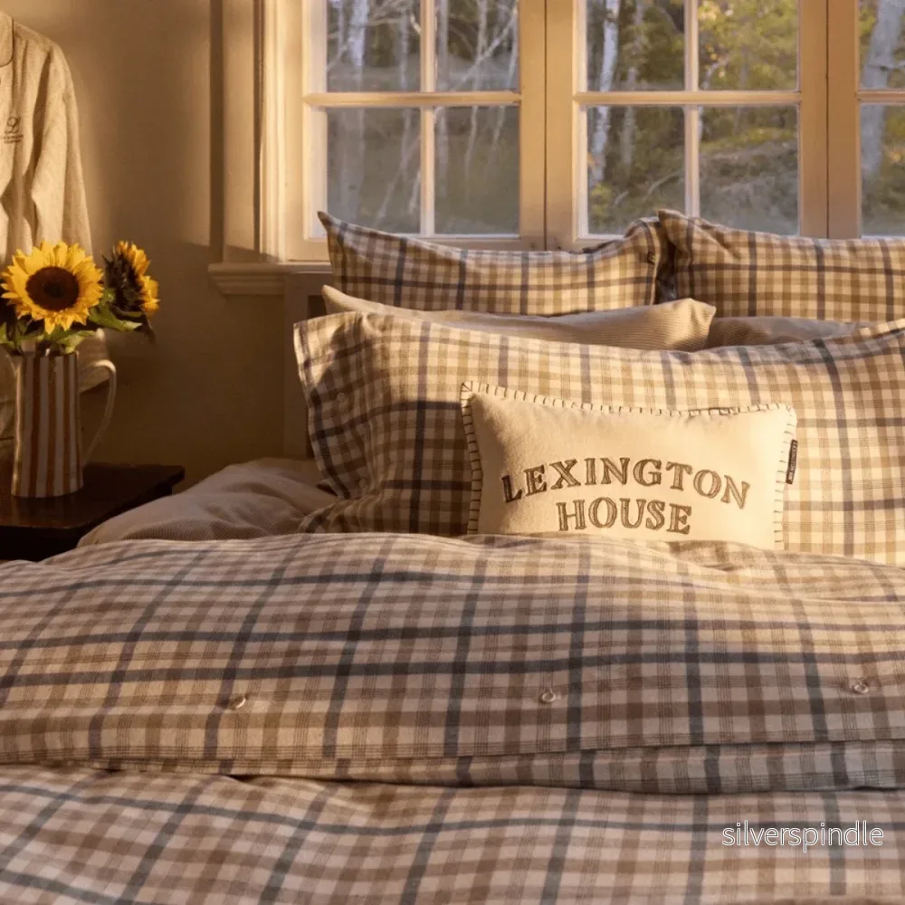 Lexington House Organic Cotton Velvet Prydnadskudde - Bild 2